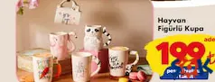HAYVAN FİGÜRLÜ KUPA